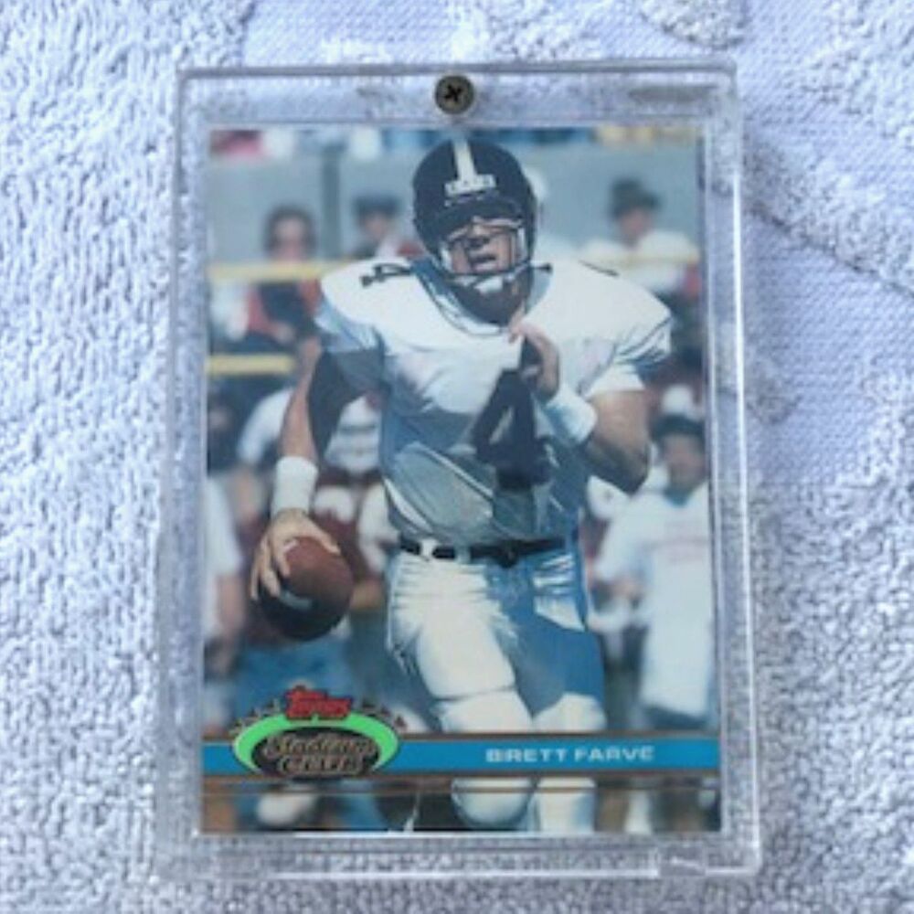 Brett Favre Southern Mississippi Stadium Club Rookie Card New w/ Protective Case